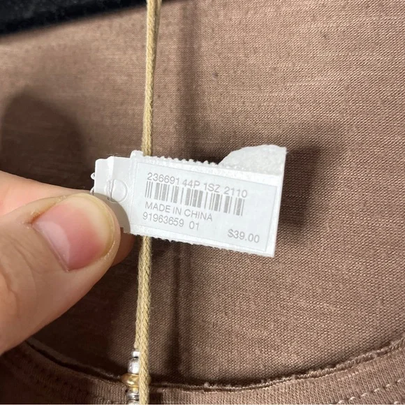 13. Umgee Hacci Tunic Old Navy Patterned Joggers J. Jill Boho Necklace Bundle - Picture 7 of 9